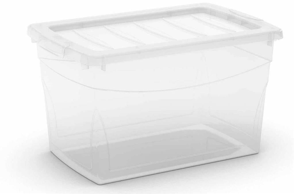 Kis Opbergbox, Omnibox, maat M, 30L, helder