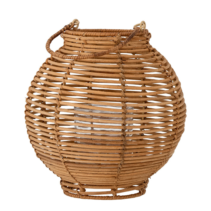 Bloomingville Malua Lantaarn met Glas - Naturel