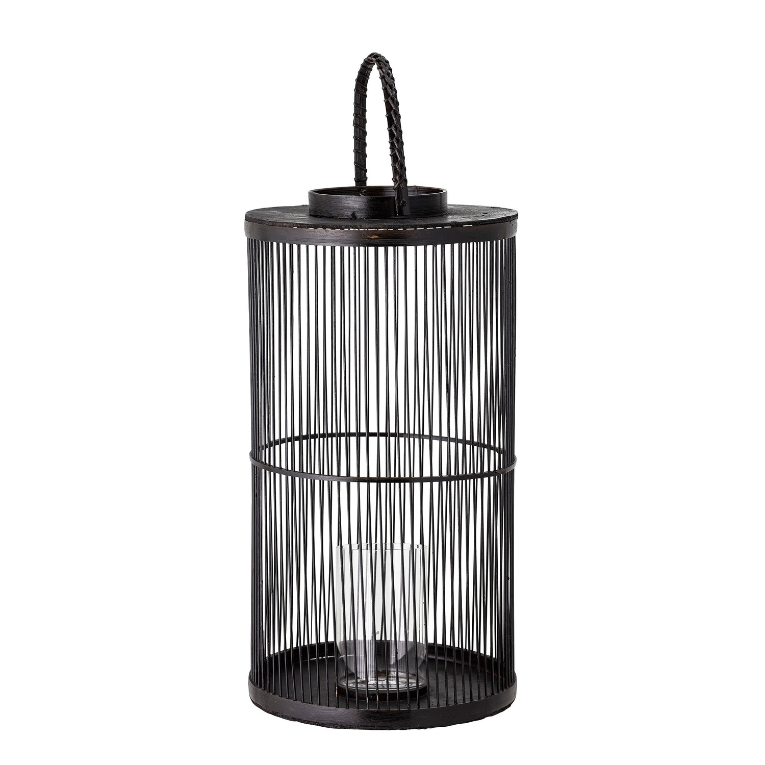 Bloomingville Effie Lantaarn met Glas - Zwart