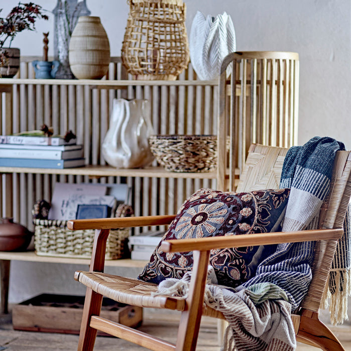 Bloomingville Edin Lantaarn met Glas - Naturel