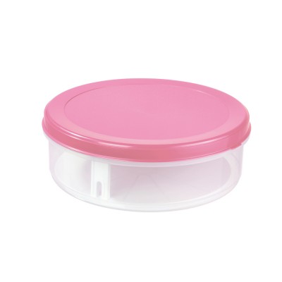 SUNWARE FUN-BAKING TAARTDOOS MET LIFT 8,3L 35x35x12cm trans-roze