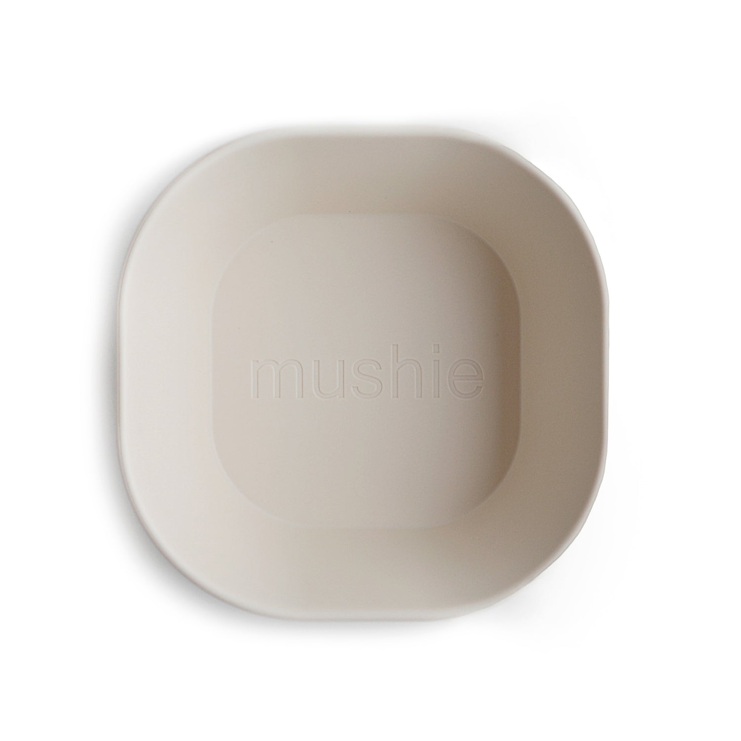 Mushie schaaltjes ivory set van 2 (13 centimeter x 13 centimeter x 5