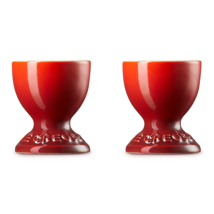 Le Creuset Eierdopjes - 2 st. - Kersenrood