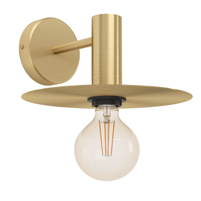 EGLO Escandell Wandlamp - E27 - Geelkoper