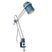 Lucide BASTIN Klemlamp - Blauw