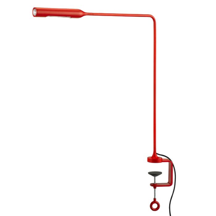 Flo Clamp klemlamp LED 3000K rood
