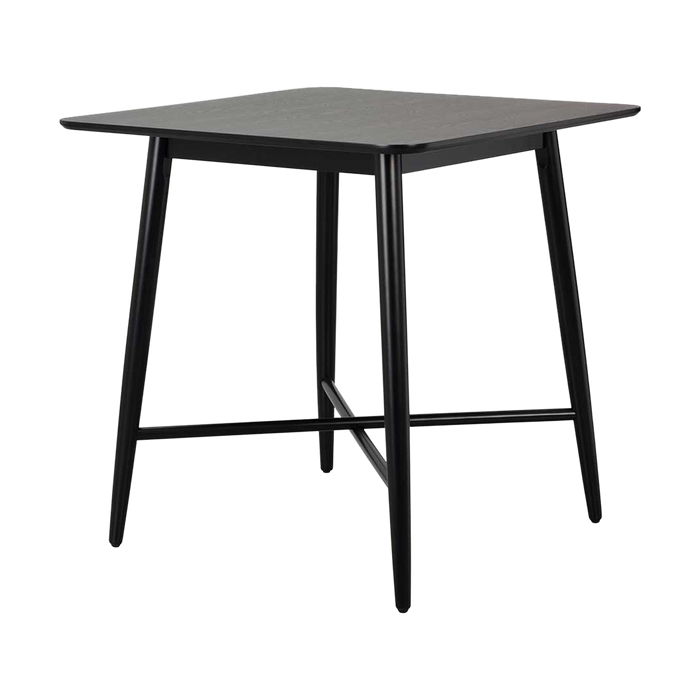 Rowico Home Lotta houten bartafel zwart - 90 x 91 cm