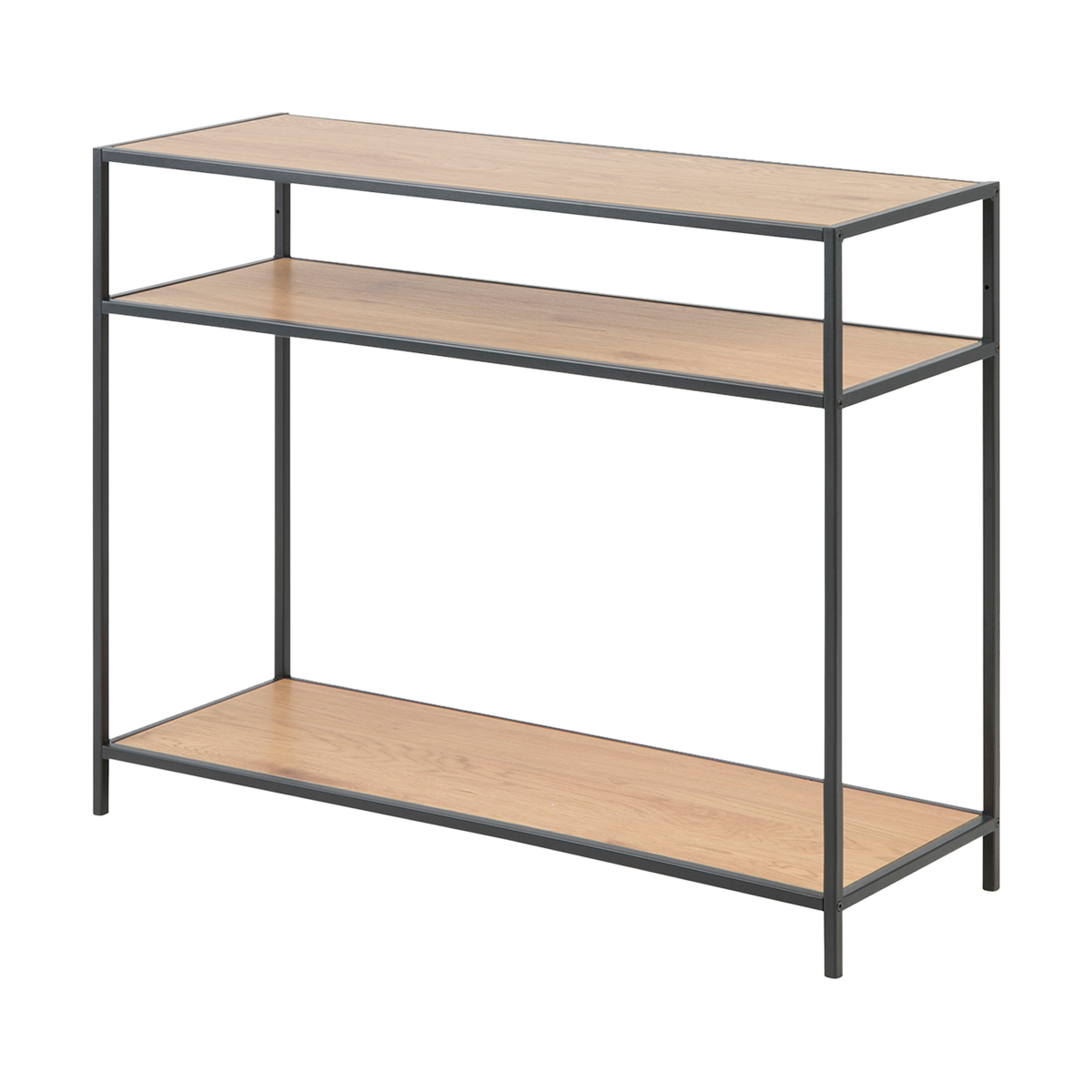 Lisomme Vic houten sidetable naturel - 100 x 35 cm