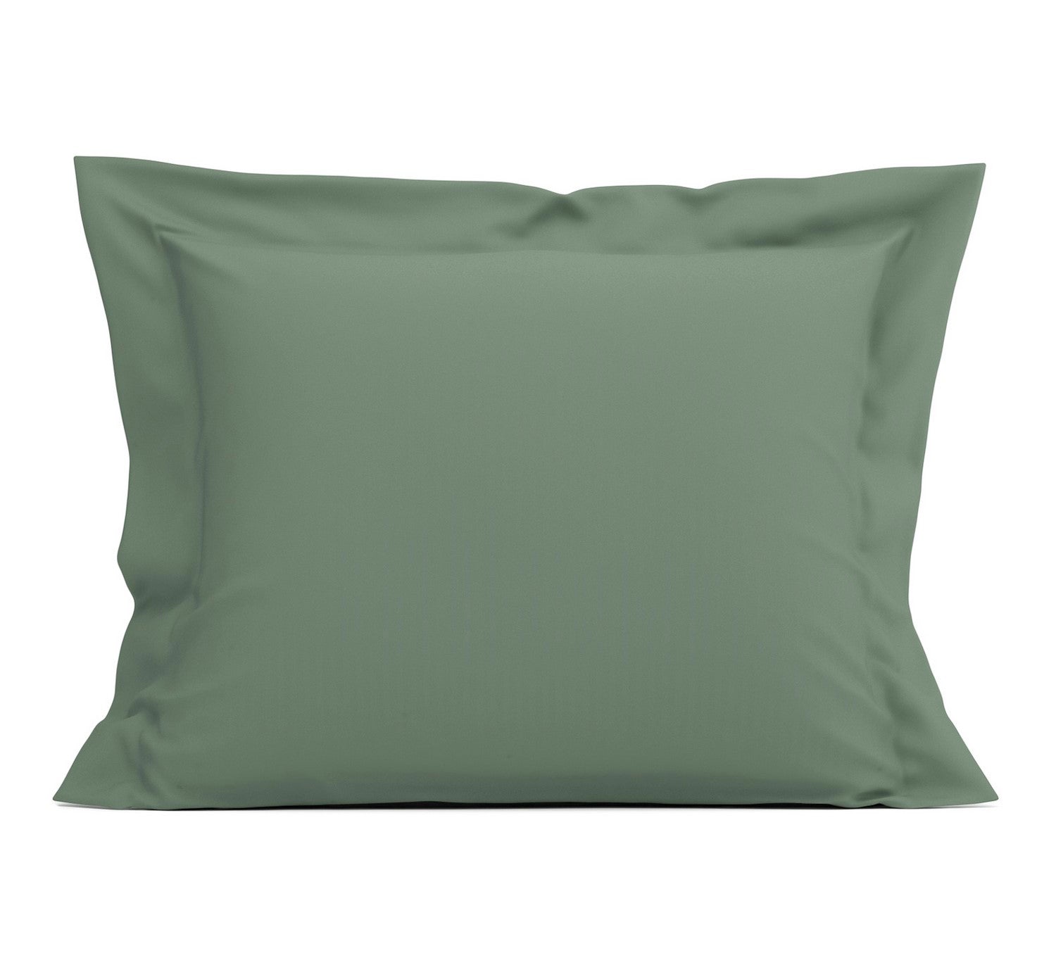 Heckett & Lane Elementi Kussensloop Katoen Satijn - green 60x70cm