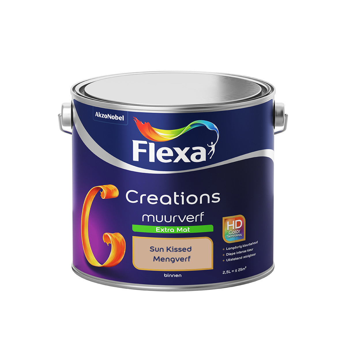 Flexa Creations - Muurverf Extra Mat - Sun Kissed - 2,5 liter