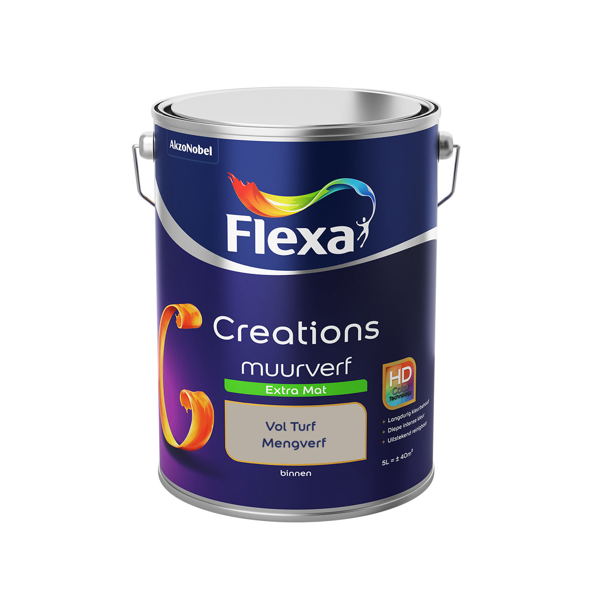 Flexa Creations - Muurverf Extra Mat - Vol Turf  - 5 liter