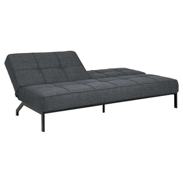 by fonQ basic Sabine Slaapbank - Geweven - Antraciet