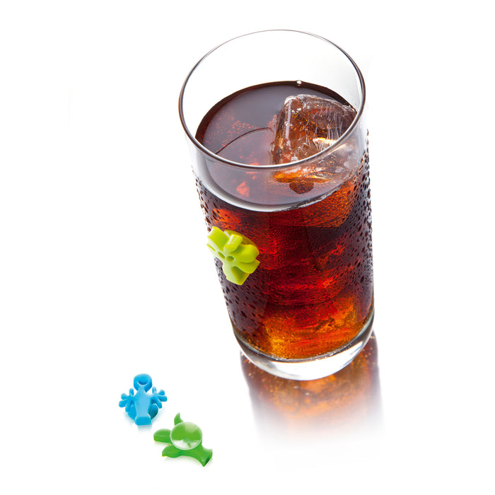 Vacu Vin Glasmarkeerders Party People (12 stuks)