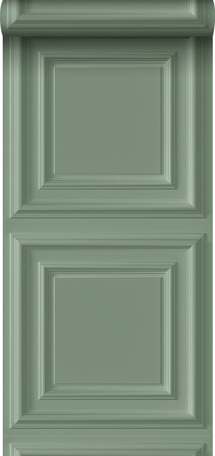 Origin Wallcoverings eco-texture vliesbehang wandpanelen vergrijsd gro