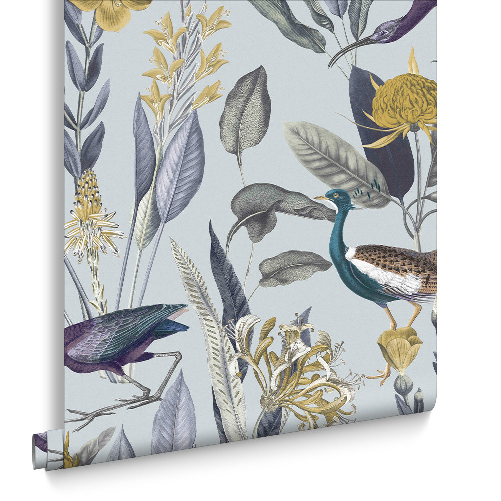 Graham & Brown Vliesbehang - Glasshouse Soft Grey - 10mx52cm