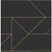 Origin Wallcoverings behang grafische lijnen zwart en goud - 0,53 x 10