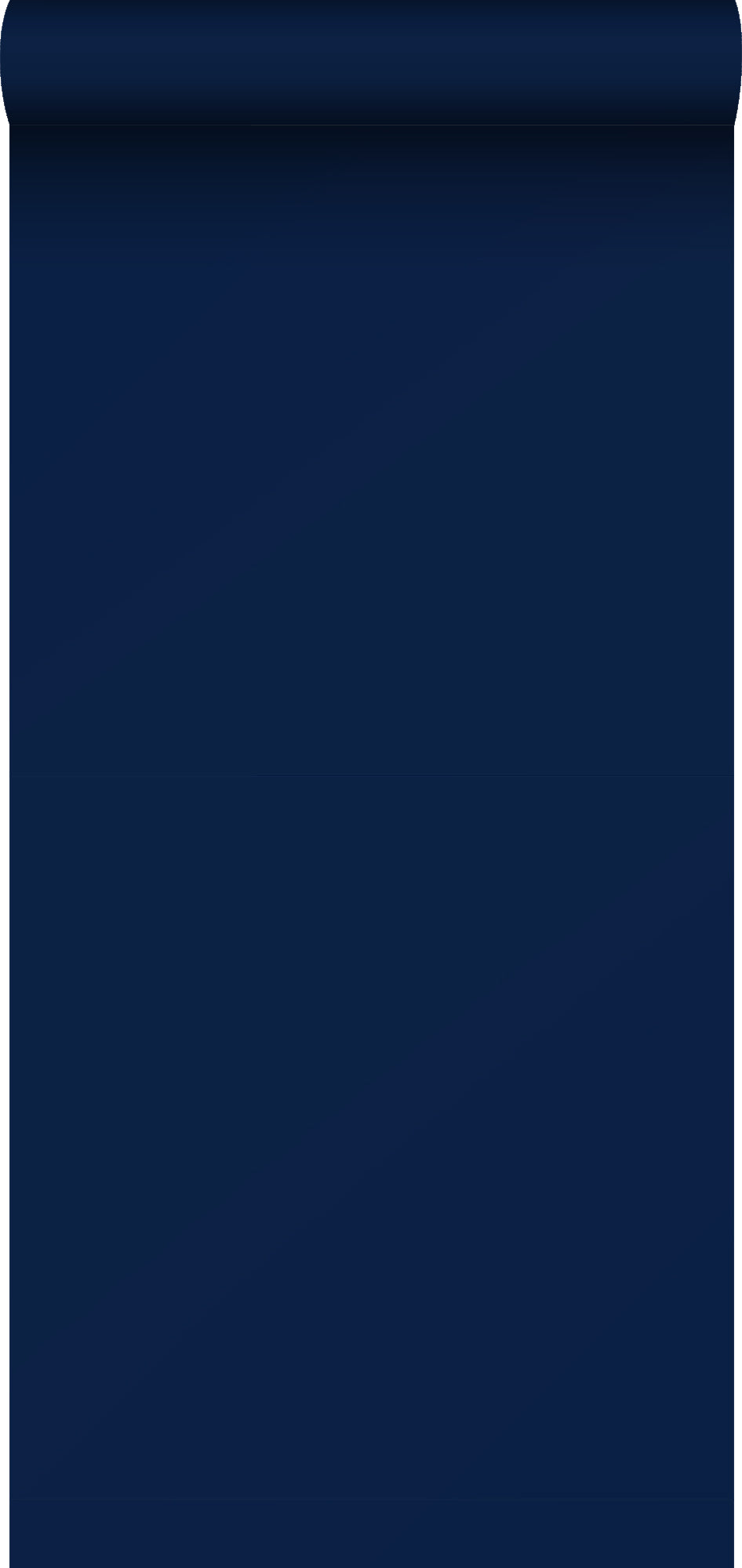 Sanders & Sanders behang effen marine blauw - 53 cm x 10,05 m - 935206