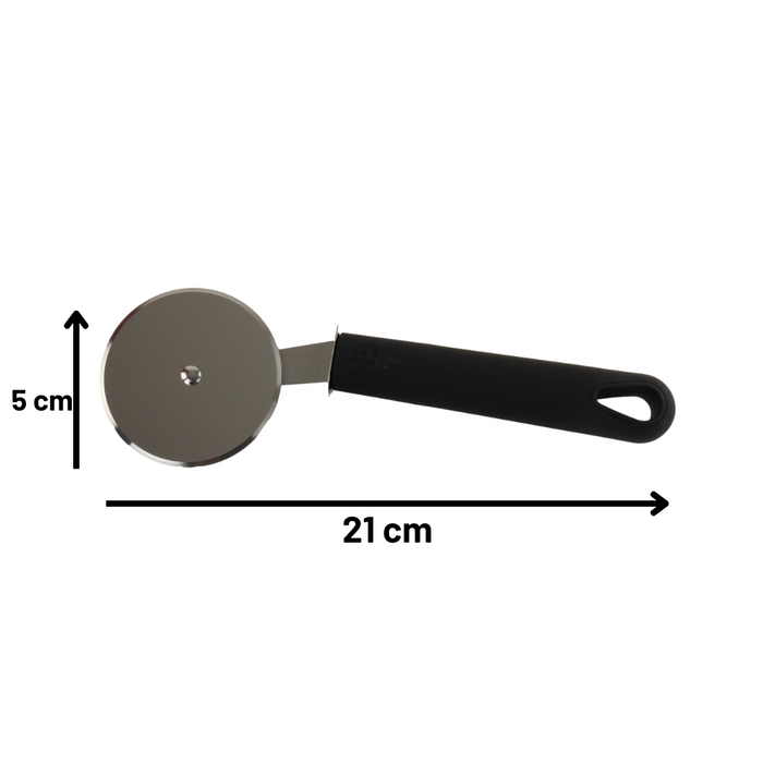 Orange85 Pizzasnijder Pizzames Pizzaroller RVS 21 cm