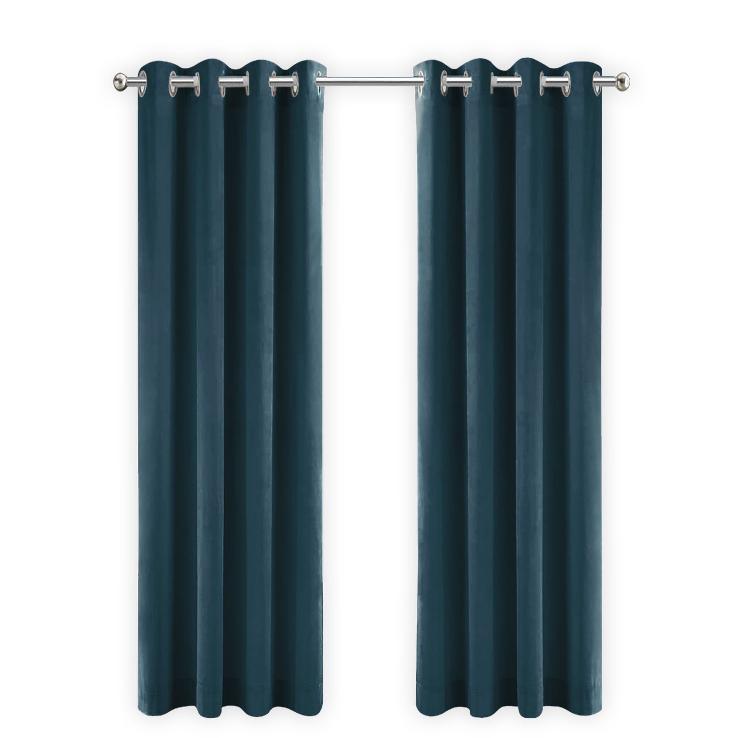 LW Collection Kant en klare gordijnen donkerblauw 140x240cm