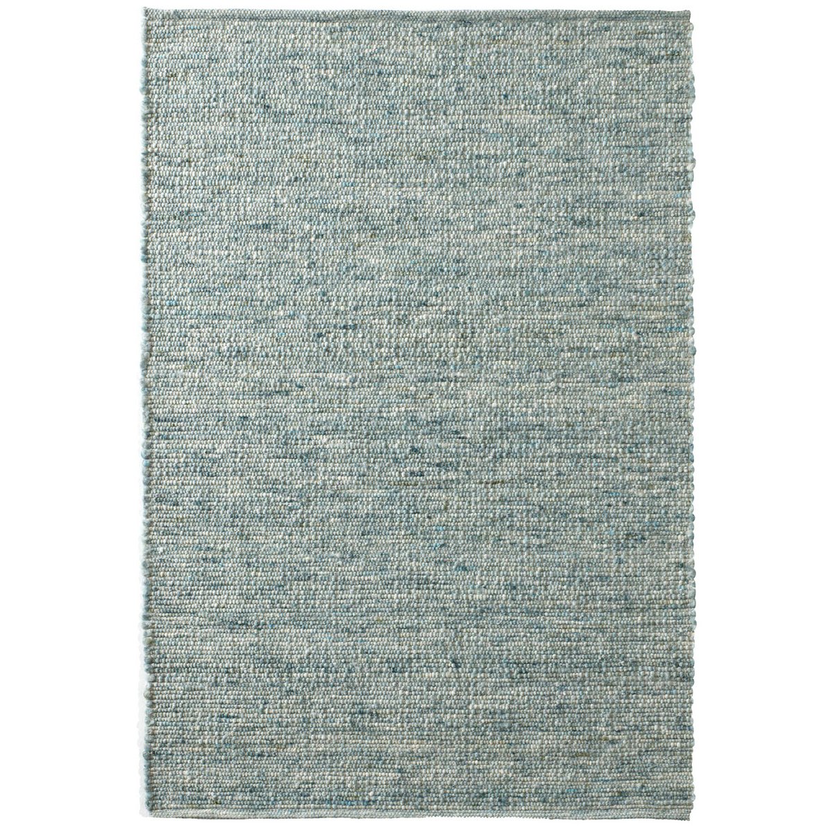 Tapeso Wollen loper - Bokn lichtblauw - 70x240 cm