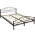 tectake Slaapkamerbed metalen bed „Art“ met lattenbodem