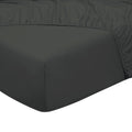 Luxe hoeslaken Egyptisch Katoen - 180x200 - antraciet