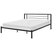 Beliani - CUSSET - Tweepersoonsbed - Zwart - 180 x 200 cm - Metaal