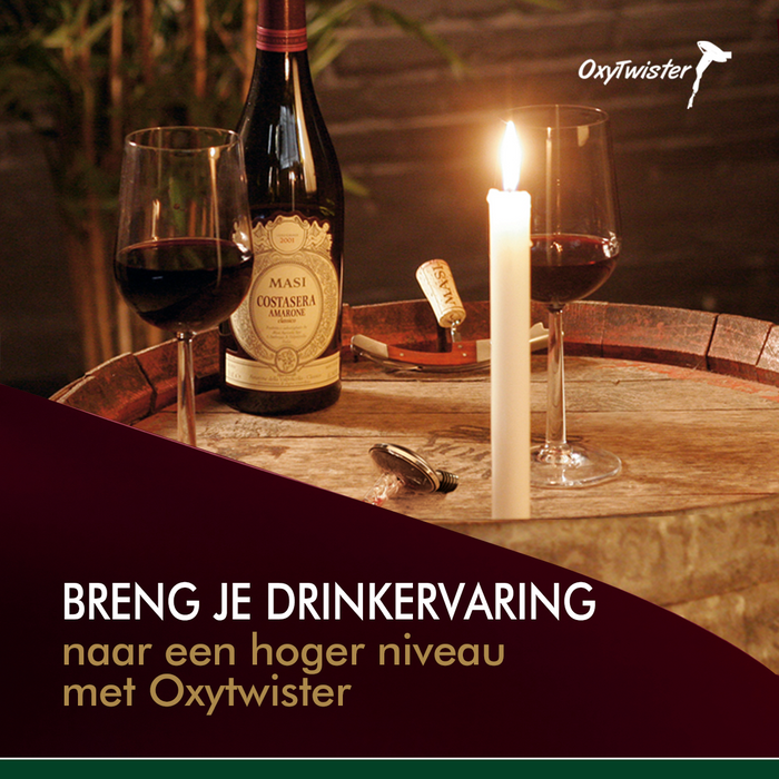 OxyTwister Wijn Beluchter Schenktuit - Wijnschenker en Aerator