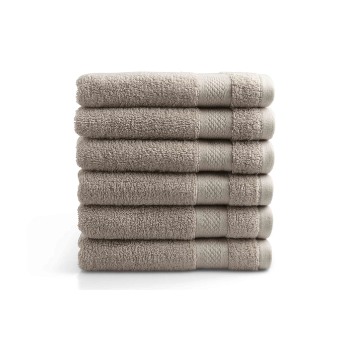 Handdoek Hotel Collectie - 6 stuks - 50x100 - taupe