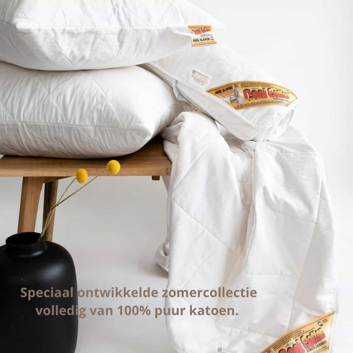 Cool Cotton - 100% Katoenen Matrasoplegger - 90 x 220