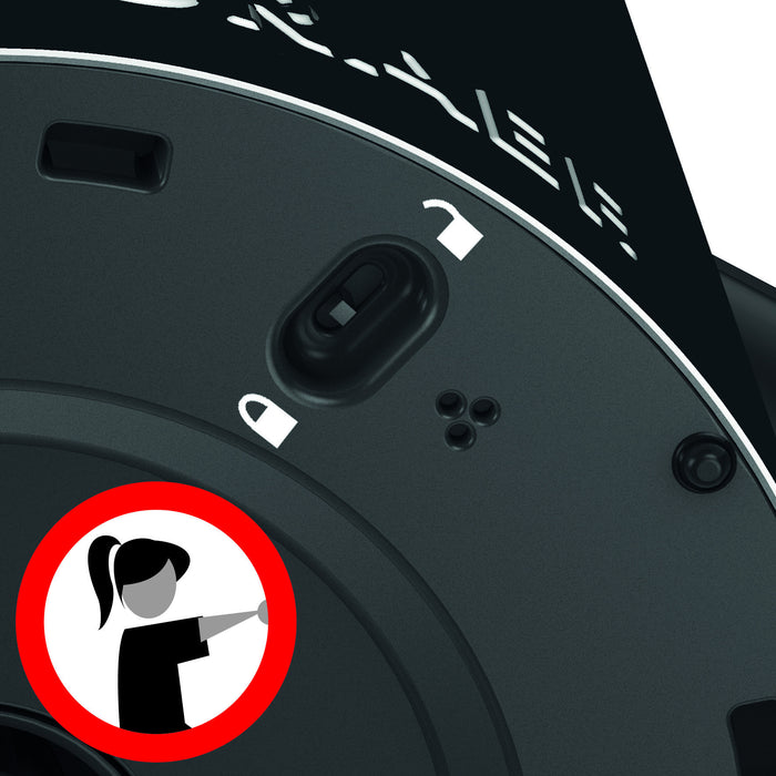 Graef waterkoker 'Exclusive' zwart - 1,2 l - instelbaar