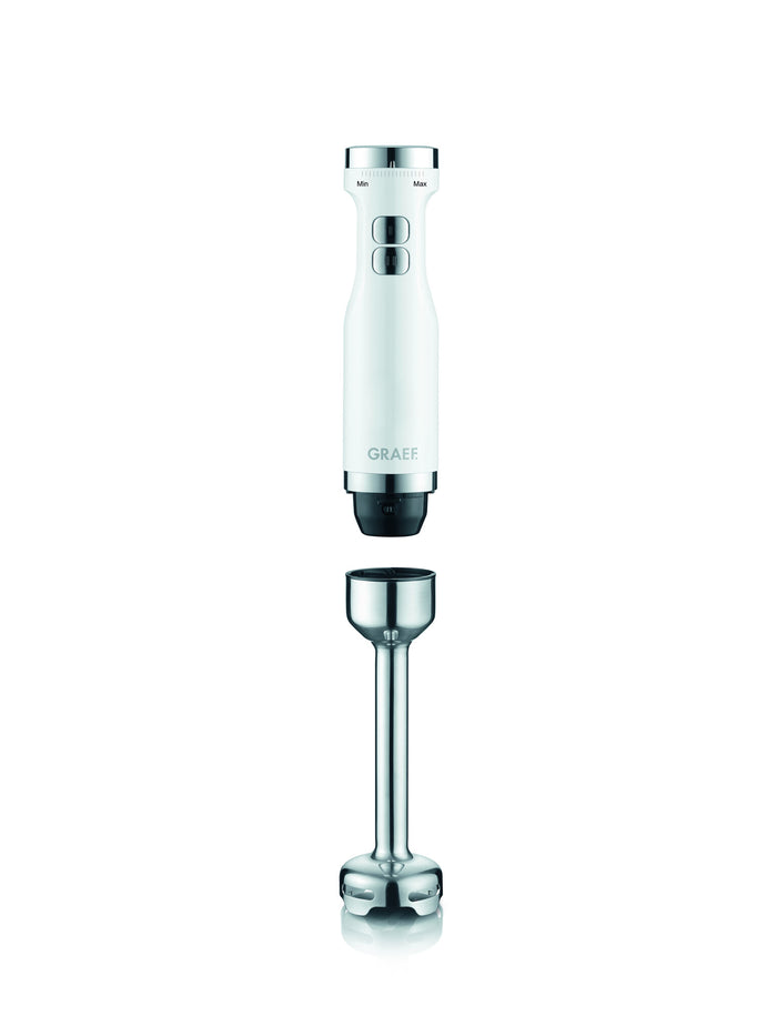 Graef staafmixerset wit - met turbostand