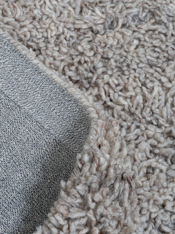Veer Carpets - Vloerkleed Berbero Pelosa Beige 101 - ø160 cm