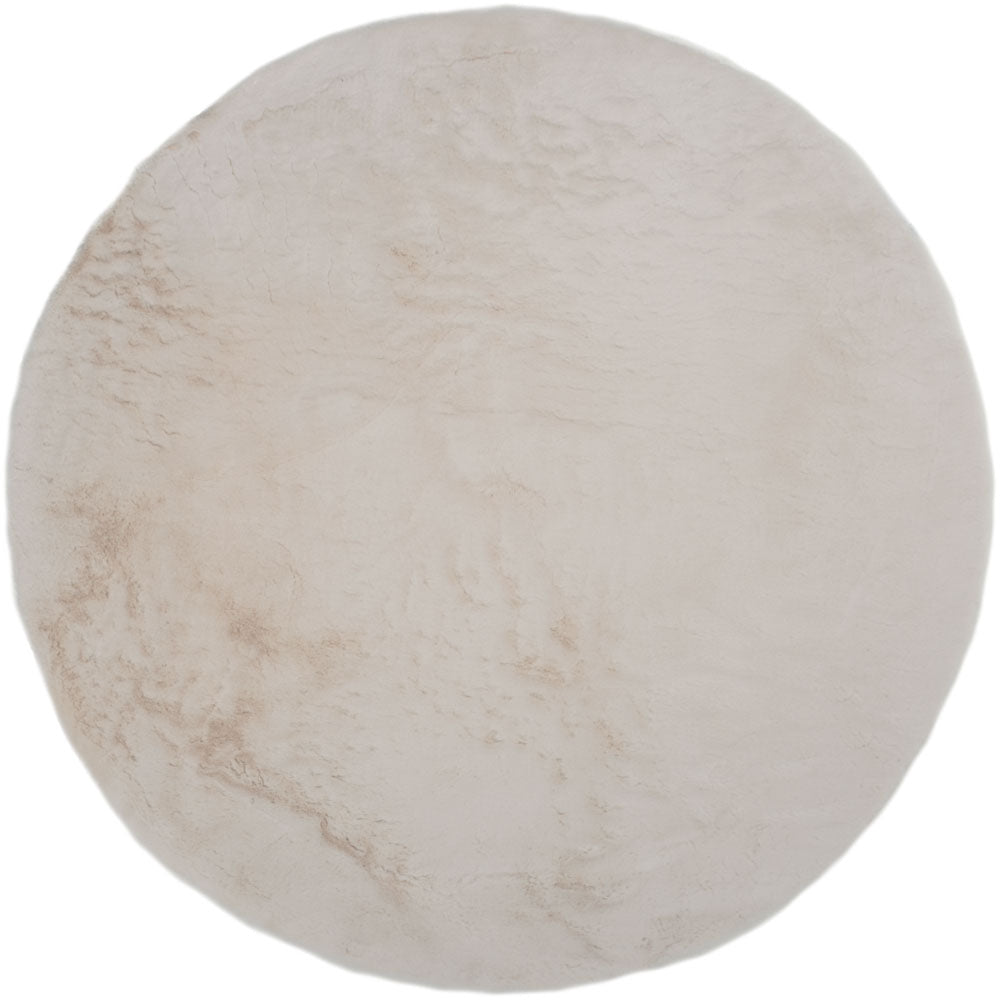 Veer Carpets - Vloerkleed Morbido Beige 2212 - Rond ø200 cm