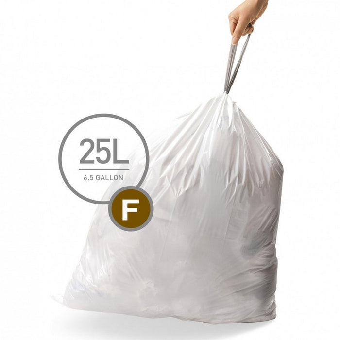 Simplehuman Code F Afvalzakken 25 Liter - 20 zakken