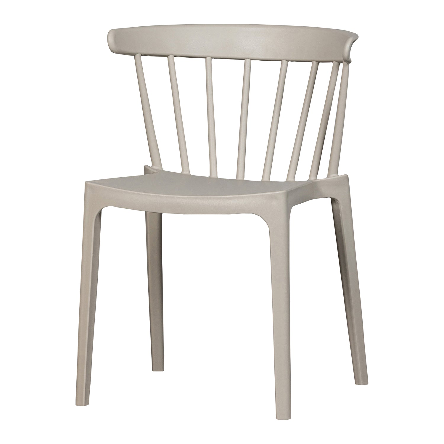 Woood Bliss Spijlenstoel - Mist