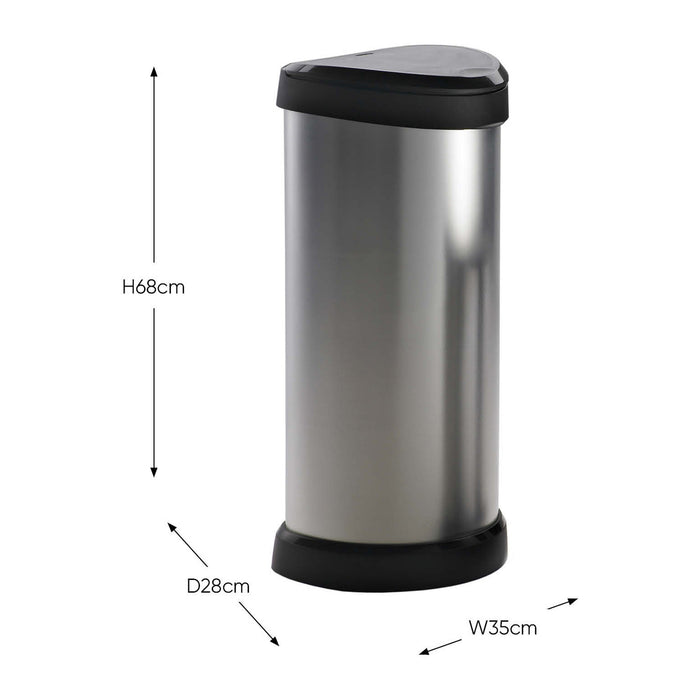 Curver Decobin Afvalemmer 40 Liter