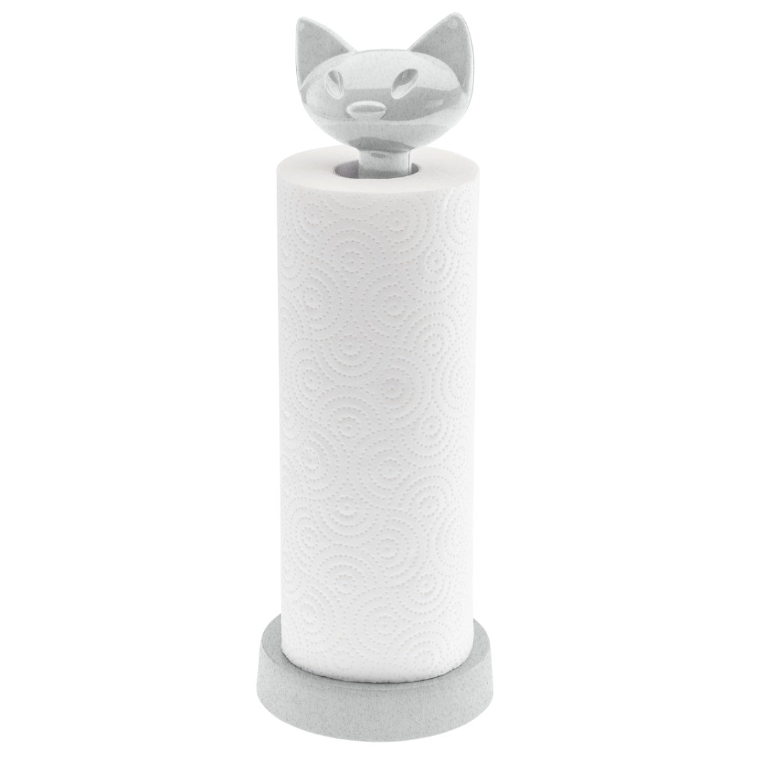 Keukenrolhouder, Kat, Organic Grijs - Koziol | Miaou