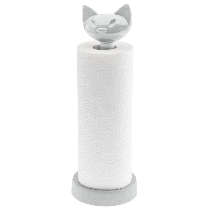 Keukenrolhouder, Kat, Organic Grijs - Koziol | Miaou