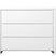 Bopita Camille commode met 3 laden - Wit