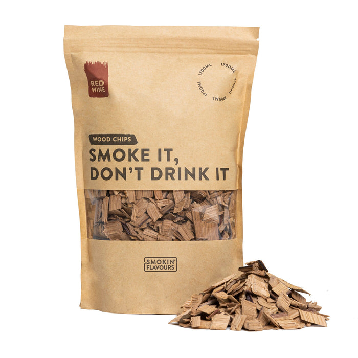 Smokin' Flavours - Smokin' Flavours rooksnippers rode wijnvaten 1700ml