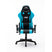 Hioshop Real Gamers Pro gamestoel zwart, blauw.