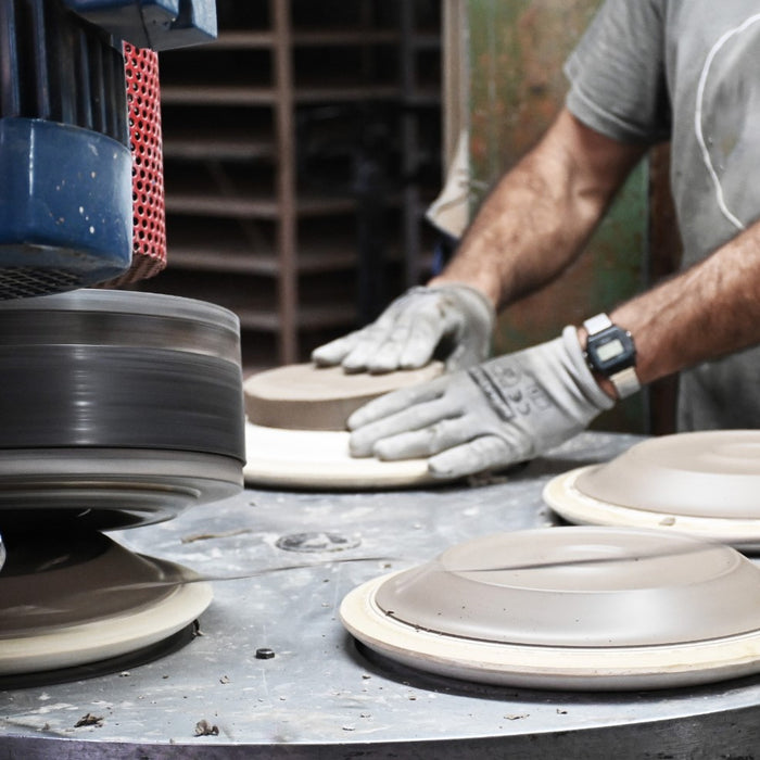 by fonQ Mixed Ceramics Kommen 4st. - Ø 15 cm - Crème