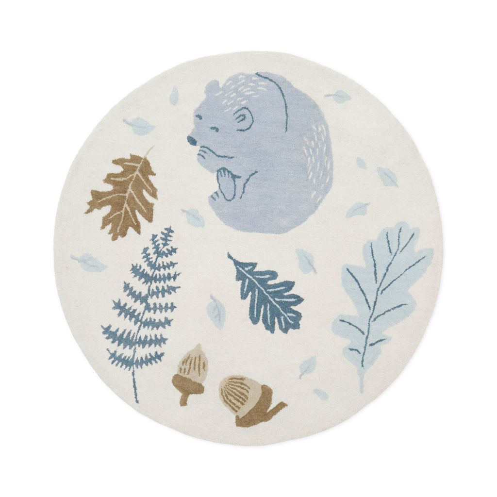 Cam Cam Copenhagen Rond vloerkleed  - 110cm - forest -