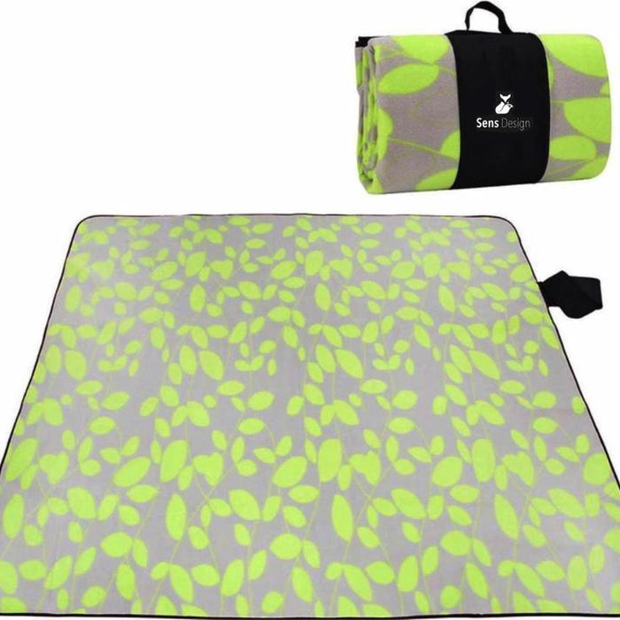 Sens Design XXL Waterdicht Picknickkleed – 200x200 cm – Groen