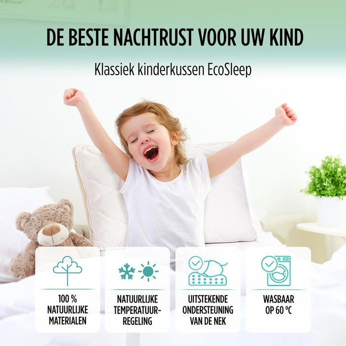 Vitapur EcosSleep Peuterkussen - 40x60 cm
