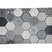 Garden Impressions Buitenkleed Hexagon 160x230 cm - black