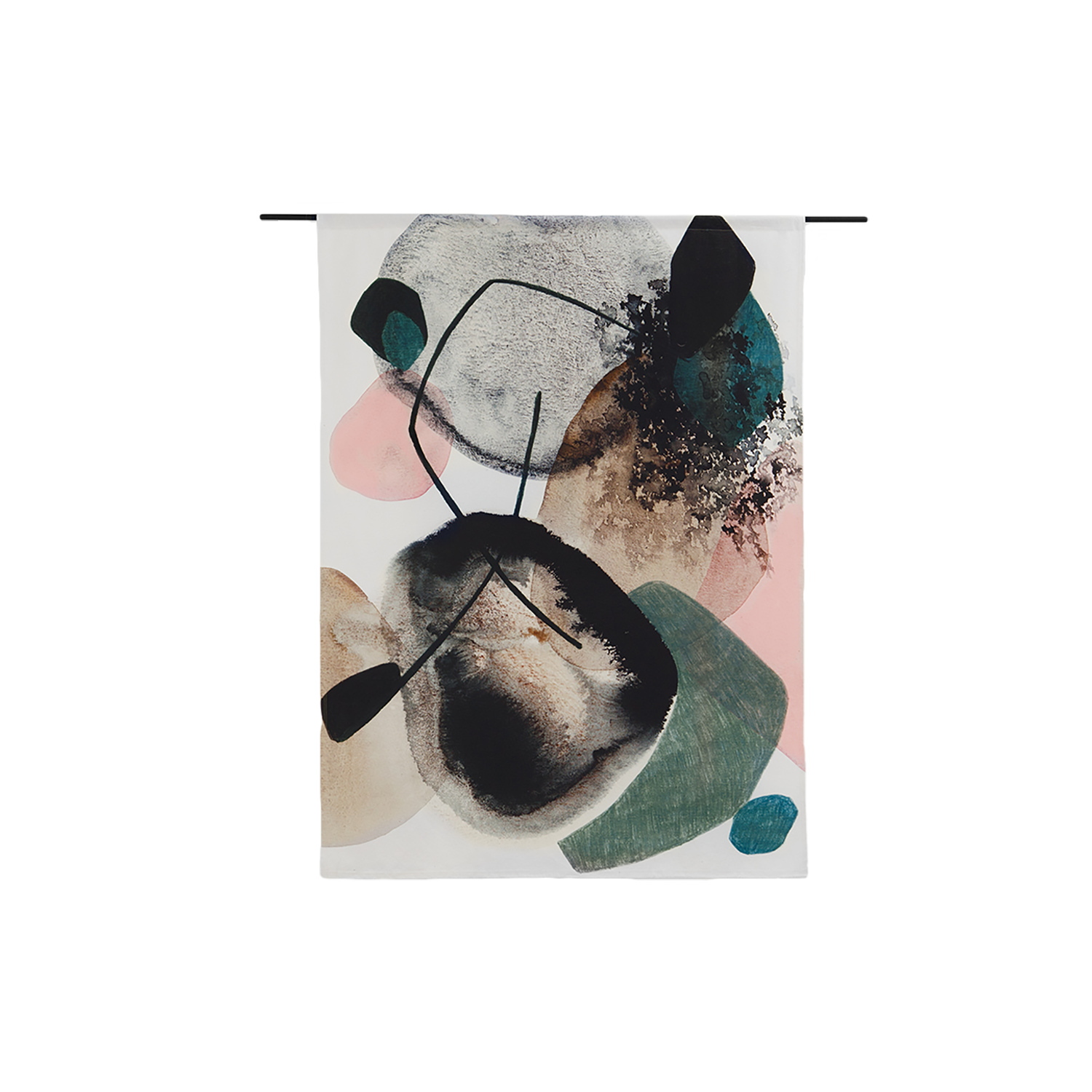 Urban Cotton - Splash Medium - Wandkleed Outdoor