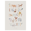 Sebra Poster alfabet - nightfall -