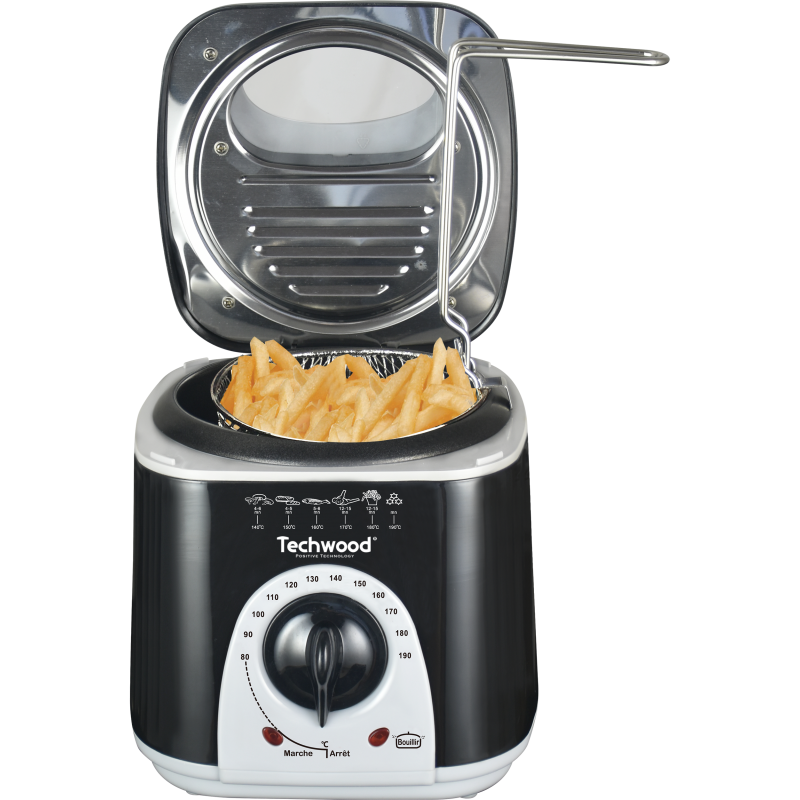 Techwood Mini Frituur- En Fonduepan 2-in-1